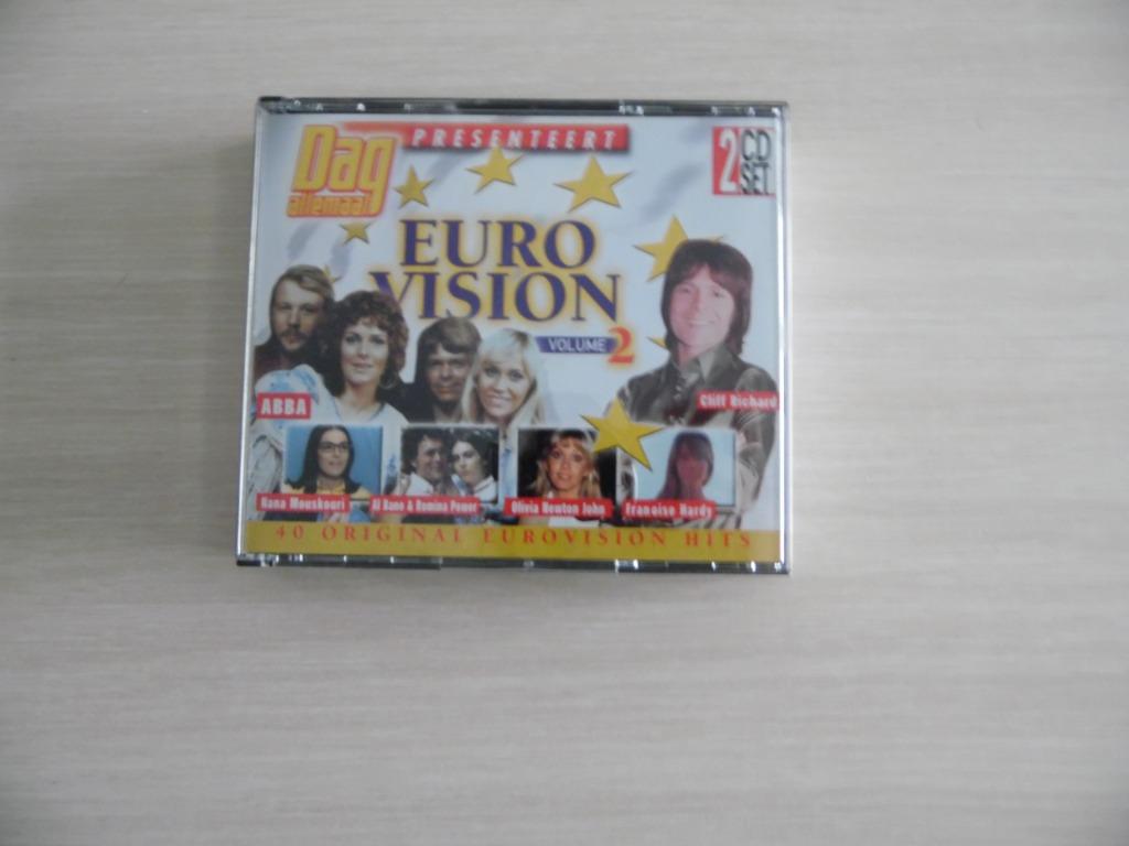 EUROVISIE VOLUME 2 2 CD, Cd's en Dvd's, Ophalen of Verzenden, Zo goed als nieuw