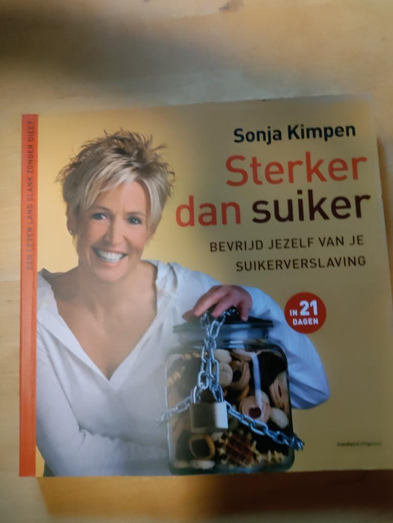 Sonja Kimpen - Sterker dan suiker, Boeken, Sonja Kimpen, Dieet en Voeding, Ophalen of Verzenden, Zo goed als nieuw