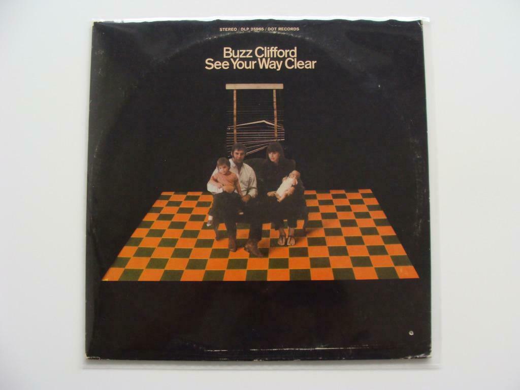 Buzz Clifford ‎– See Your Way Clear (1969), Enlèvement ou Envoi, 12 pouces, Progressif