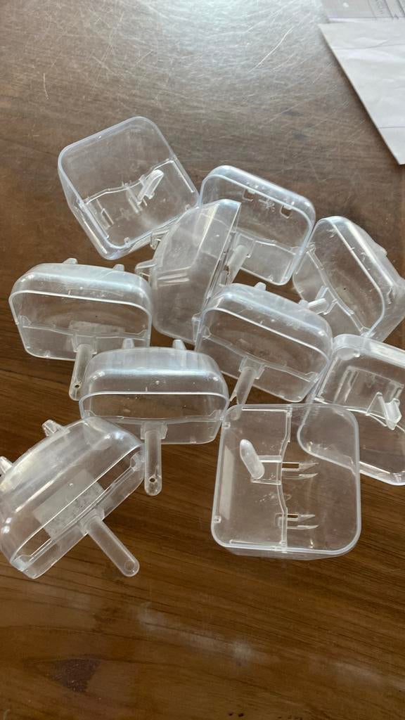 Kanarie zaadpotjes van aluminium trespa kooien10stuks.zak17, Enlèvement ou Envoi, Utilisé