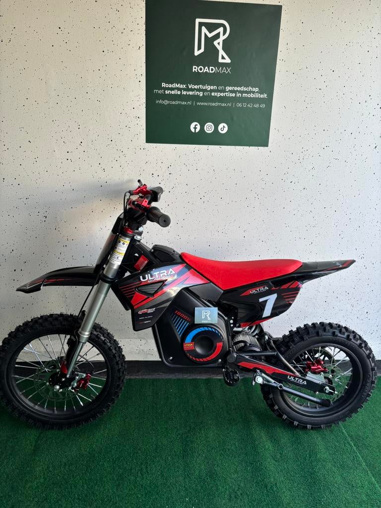 DIRT BIKE 1800W 48V 60KM/U ULTRA MOTOCROSS NIEUW MODEL 2025!, Kinderen en Baby's, Speelgoed | Buiten | Accuvoertuigen, Nieuw, Ophalen of Verzenden