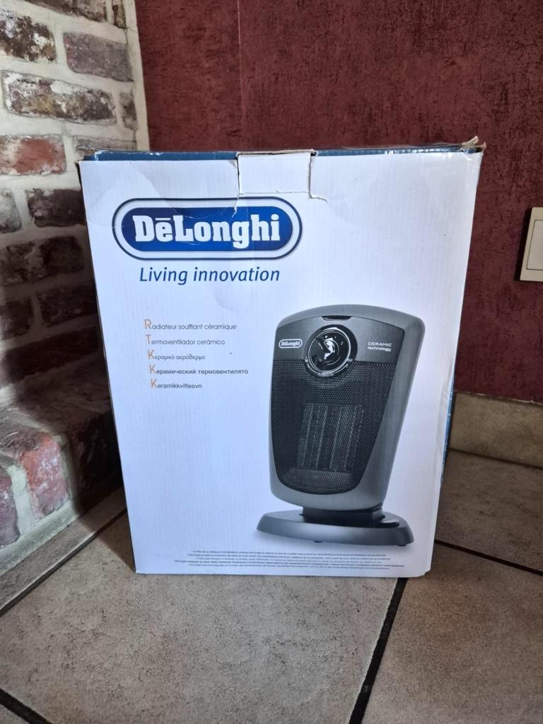 Delonghi keramische verwarming, Doe-het-zelf en Bouw, Ophalen, Gebruikt