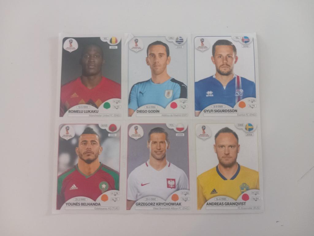 Panini Sticker Russia 2018 WK Voetbal Lukaku België Sport, Hobby en Vrije tijd, Ophalen of Verzenden, Nieuw, Meerdere stickers