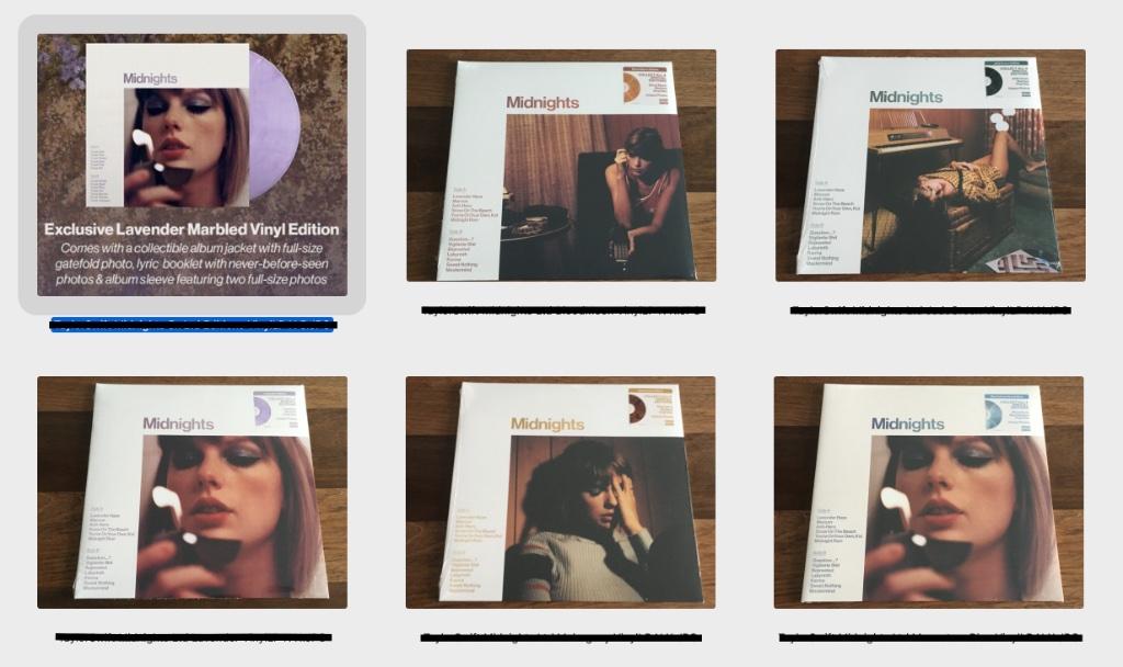 Vinyl LP Taylor Swift Midnight GEKLEURD Vinyl NIEUW, Enlèvement ou Envoi, Neuf, dans son emballage, 12 pouces