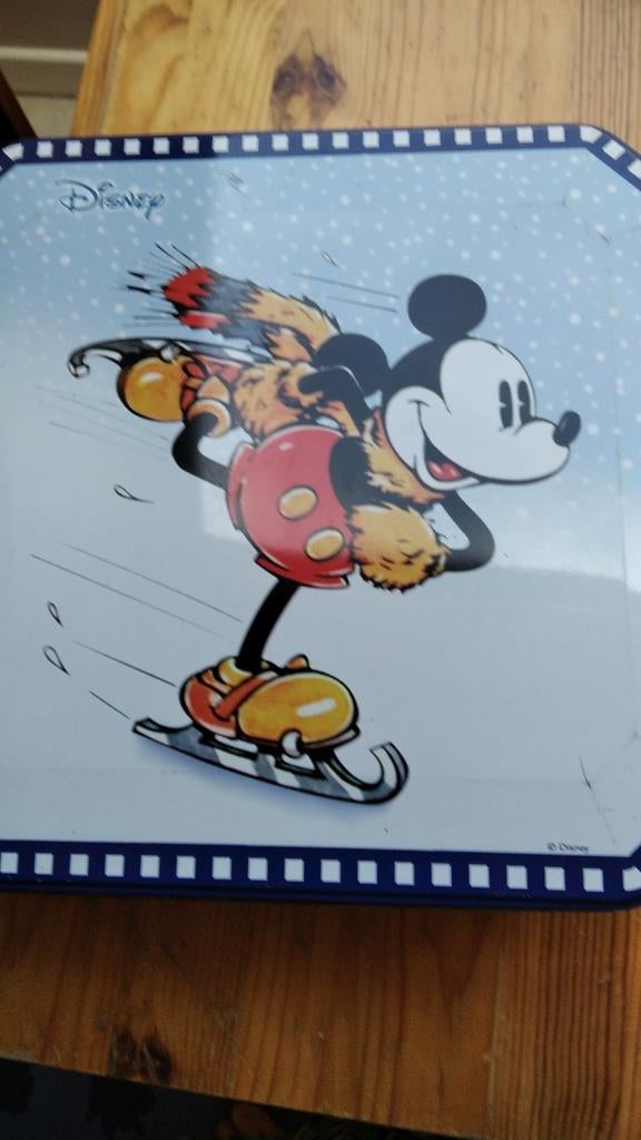 Blikken doos Mickey Mouse Delacre, Ophalen of Verzenden
