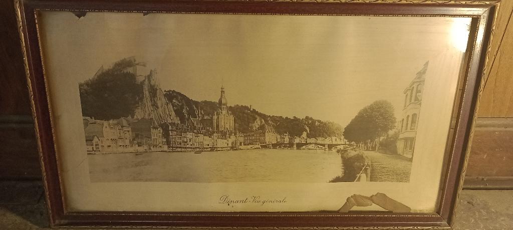 Oude foto Ernest THILL, Dinant, 52x29, n376, Antiek en Kunst, Ophalen of Verzenden