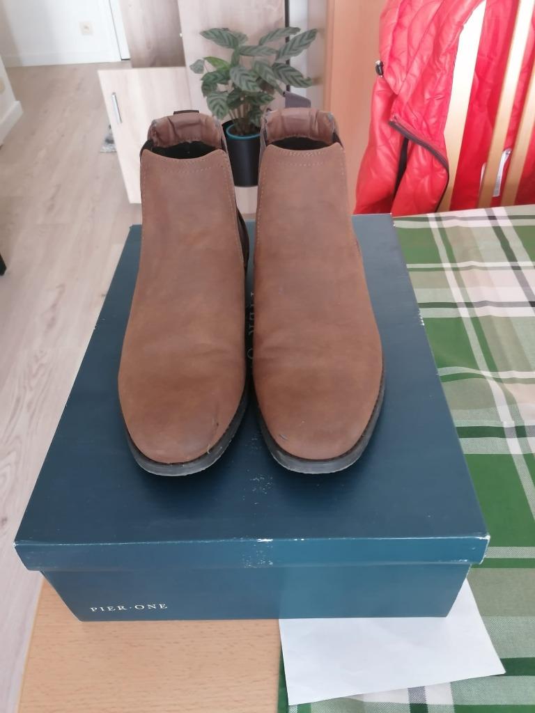 Korte boots heren, Kleding | Heren, Schoenen, Bruin, Boots, Pier One, Ophalen of Verzenden