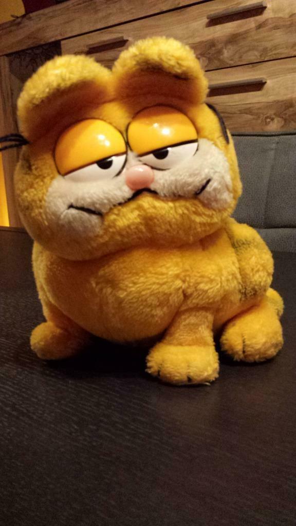 Originele Garfield knuffel uit 1985, Verzenden, Zo goed als nieuw, Overige typen, Overige merken