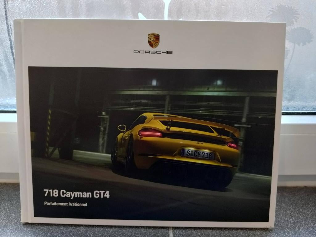 Livre brochure catalogue Porsche Cayman GT4 Neuf, Ophalen of Verzenden, Nieuw, Porsche