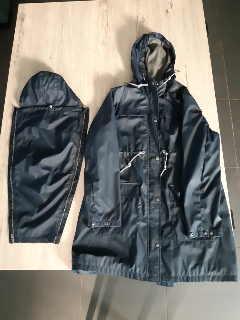 Zwangerschapsjas maat 40, Kleding | Dames, Zwangerschapskleding, Blauw, Zo goed als nieuw, C&A, Ophalen