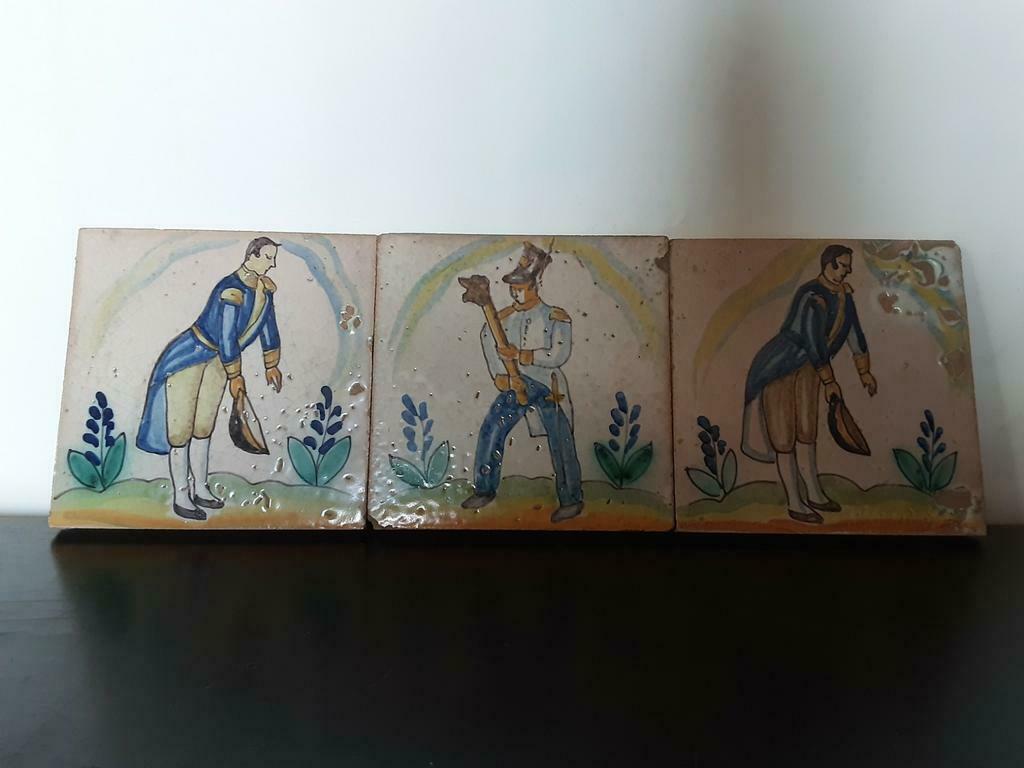 Ancien carreaux Espagnol, Antiquités & Art, Enlèvement ou Envoi