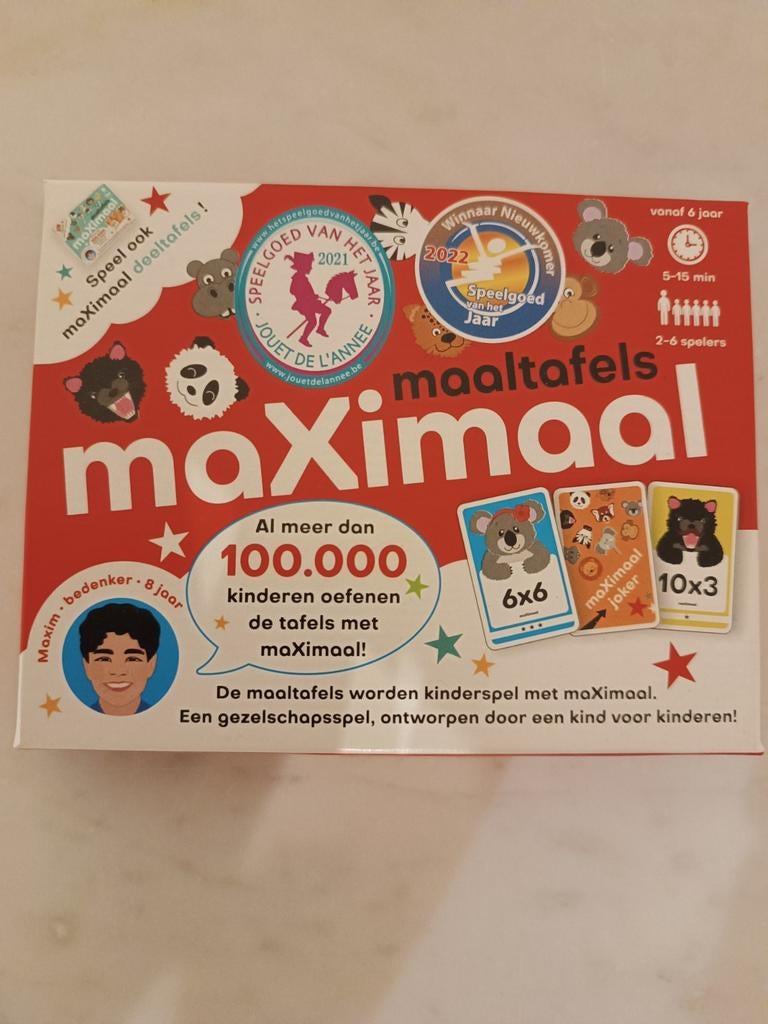 Maaltafels maximaal nieuw!, Ophalen