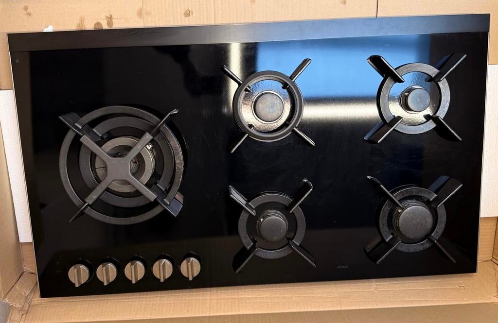 Atag gaz 5 bruleurs, Enlèvement, Utilisé, Gaz, 5 zones de cuisson ou plus