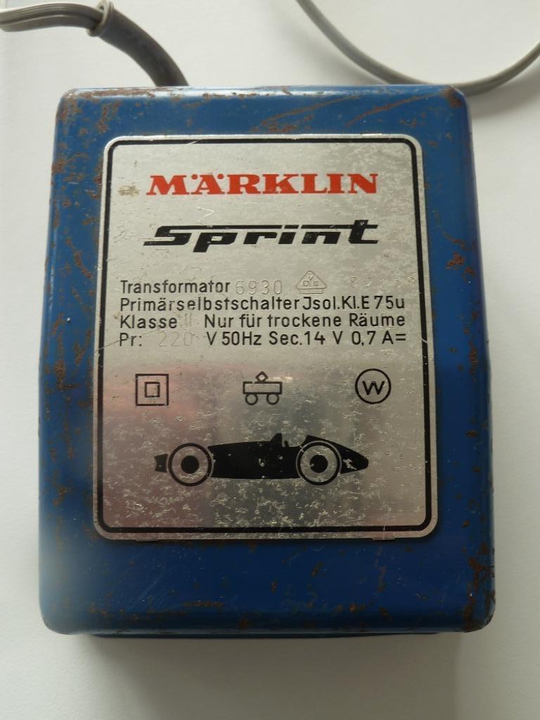 Marklin sprint transformator, Autres marques, Électrique, Enlèvement ou Envoi, Pièces