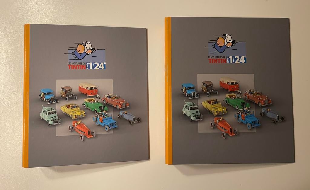 Tintin kuifje twee ringmappen hachette moulinsart, Ophalen of Verzenden, Kuifje, Nieuw, Gebruiksvoorwerp