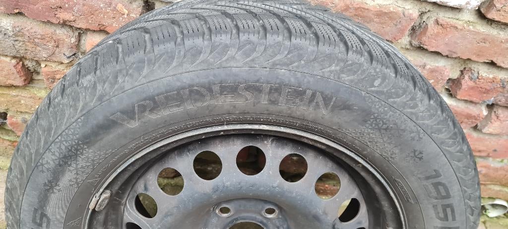pneus hiver sur jantes, Auto-onderdelen, Banden en Velgen, Ophalen, Gebruikt, 15 inch, Banden en Velgen