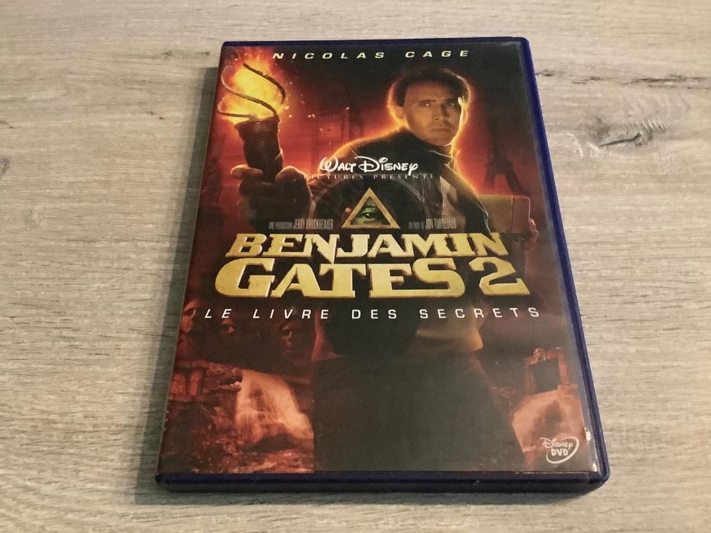 Walt Disney Benjamin Gates 2 : Le livre des secrets DVD (200, CD & DVD, DVD | Aventure, Comme neuf, À partir de 12 ans, Enlèvement ou Envoi