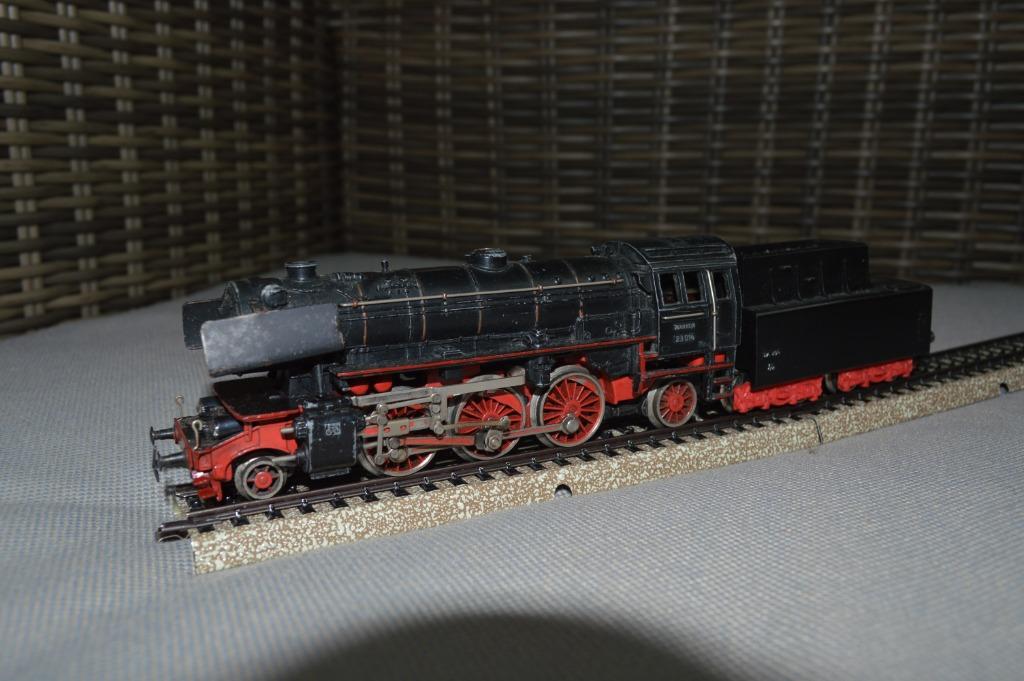 Märklin DA800 : bateau à vapeur allemand type 23, Analogique, Enlèvement ou Envoi, Courant alternatif, Utilisé