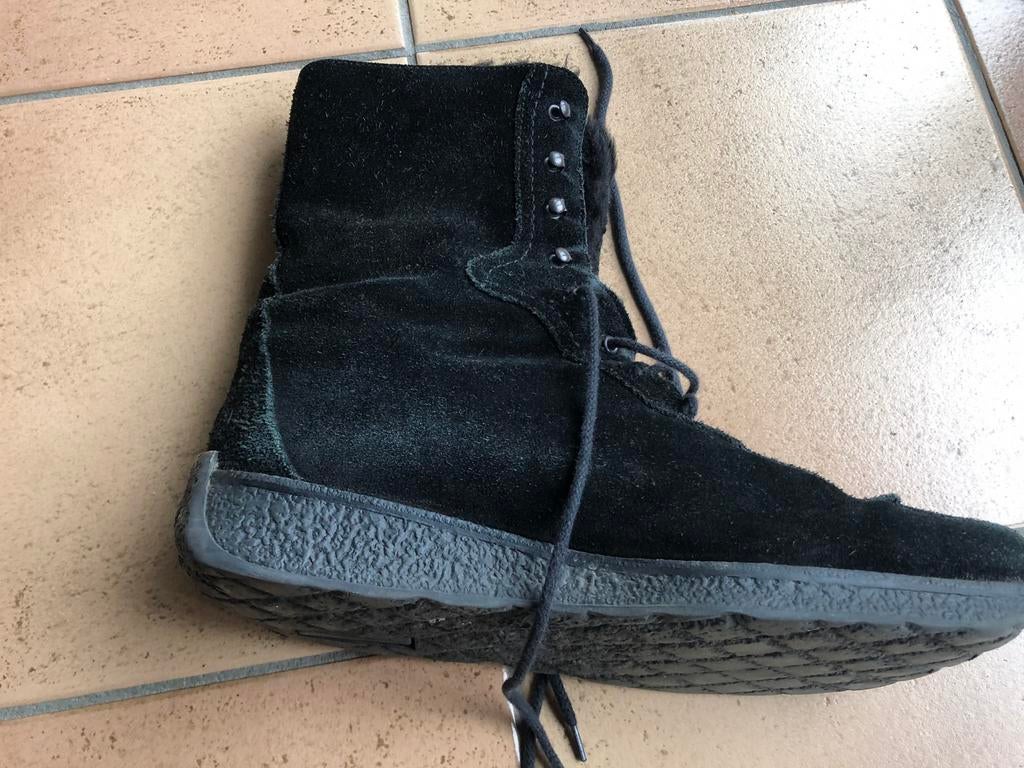 Winterlaarzen dames, Ophalen, Hoge laarzen, Zwart, Gedragen