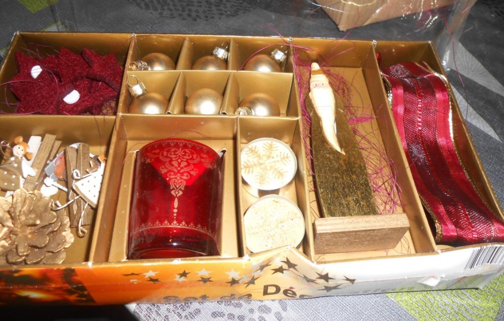 Set schattige kleine kerstversieringen, Ophalen of Verzenden, Nieuw