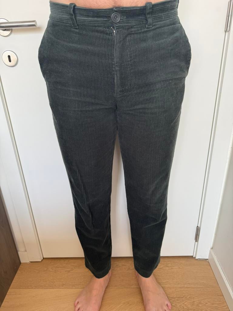 Pantalon en velours côtelé vert foncé COS taille 46, Enlèvement ou Envoi, COS, Comme neuf, Vert