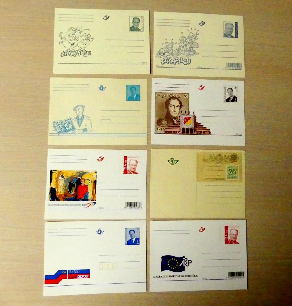 8 Geïllustreerde briefkaarten - ongebruikt, Ophalen of Verzenden
