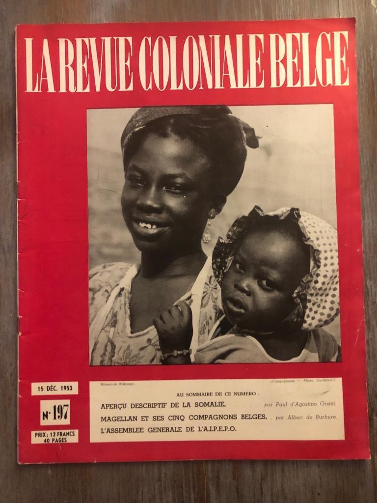 La Revue Coloniale Belge, 15 Décembre 1953, N197, Sabena, M, Enlèvement, 1940 à 1960