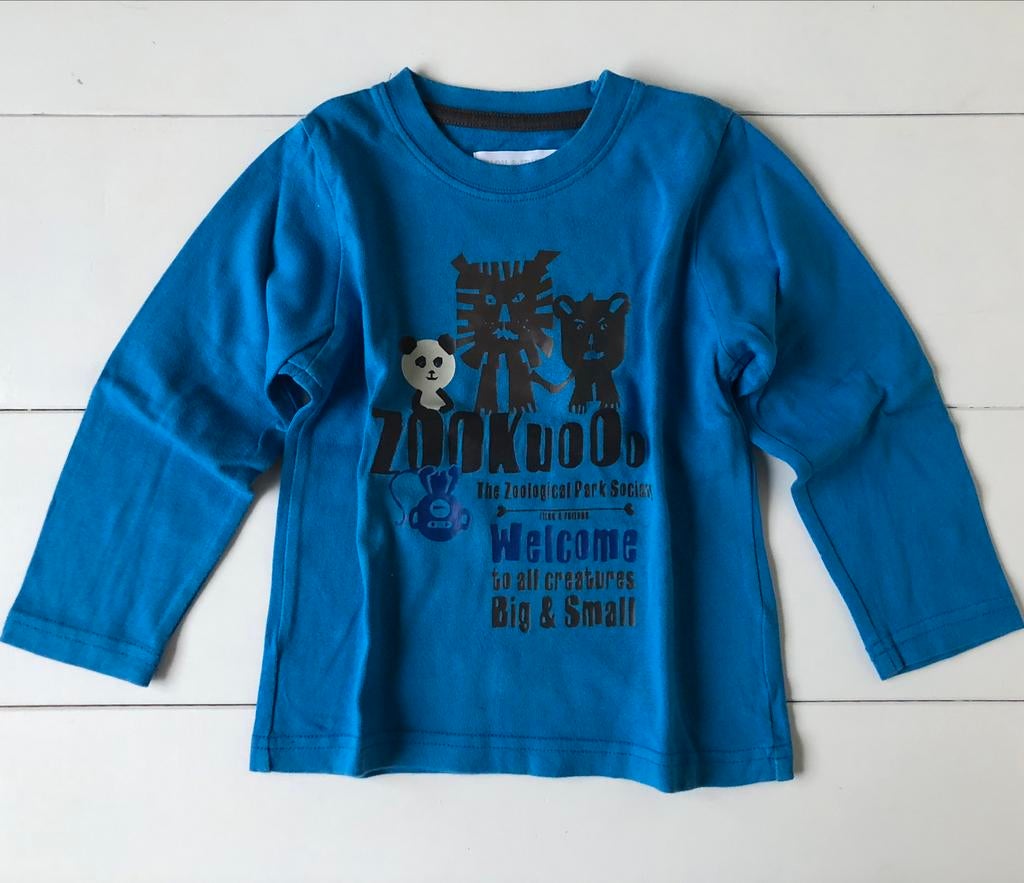 manches longues Filou & Friends 104 bleu panda, Garçon, Enlèvement ou Envoi, Chemise ou À manches longues, Filou & Friends