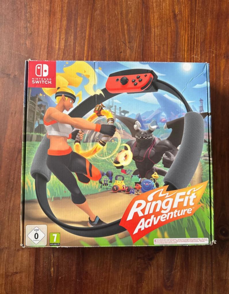Ring Fit Adventure-Nintendo Switch (compleet), Avontuur en Actie, Gebruikt, 1 speler, Ophalen of Verzenden