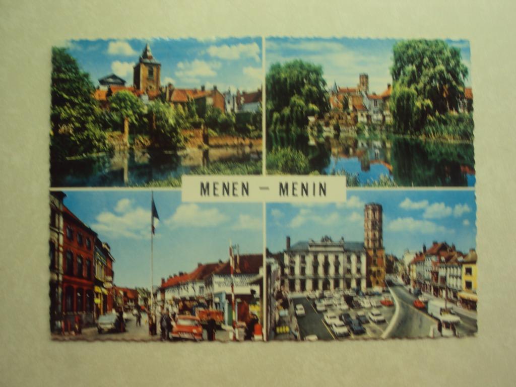 54592 - MENEN - MENIN - 4 ZICHTEN - ZIE 2 FOTO'S, Envoi