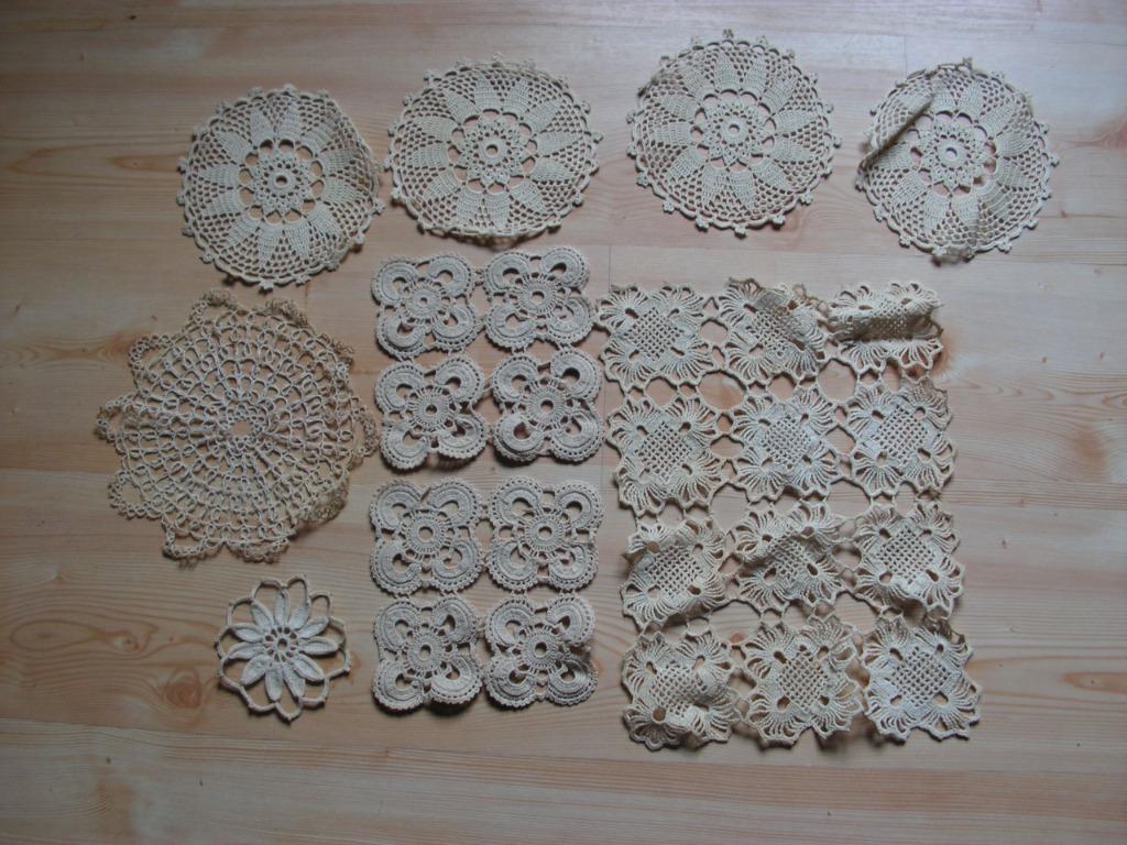 Lot van vintage artisanale haakwerkjes., Ophalen of Verzenden