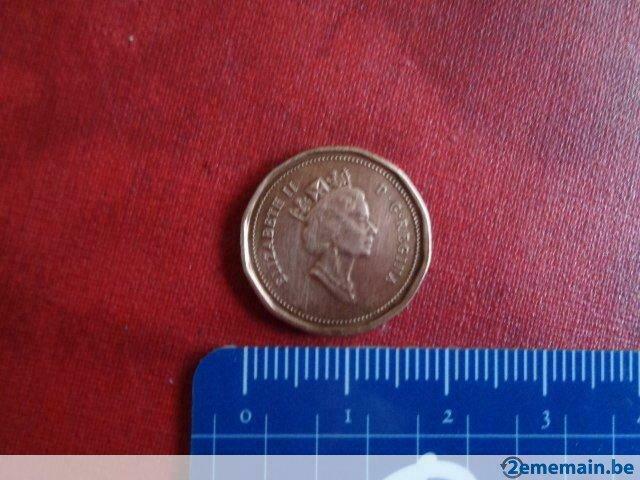 Pièce de monnaie. "CANADA" 1 cent Elizabeth II. 1993, Envoi