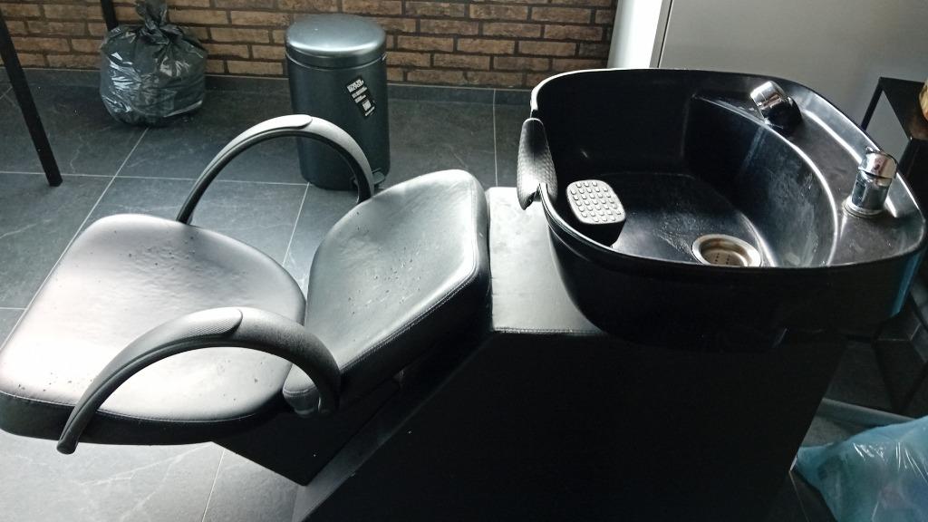 Wastafel kapsalon, Ophalen, Gebruikt