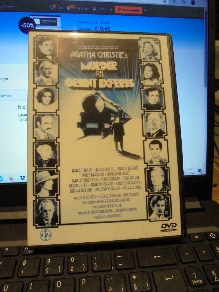 Murder on the orient express, Cd's en Dvd's, Ophalen of Verzenden, Gebruikt