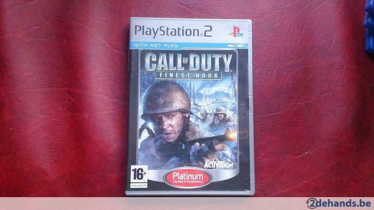 Call of duty - finest hour, Games en Spelcomputers, Games | Sony PlayStation 2, Nieuw, Ophalen of Verzenden