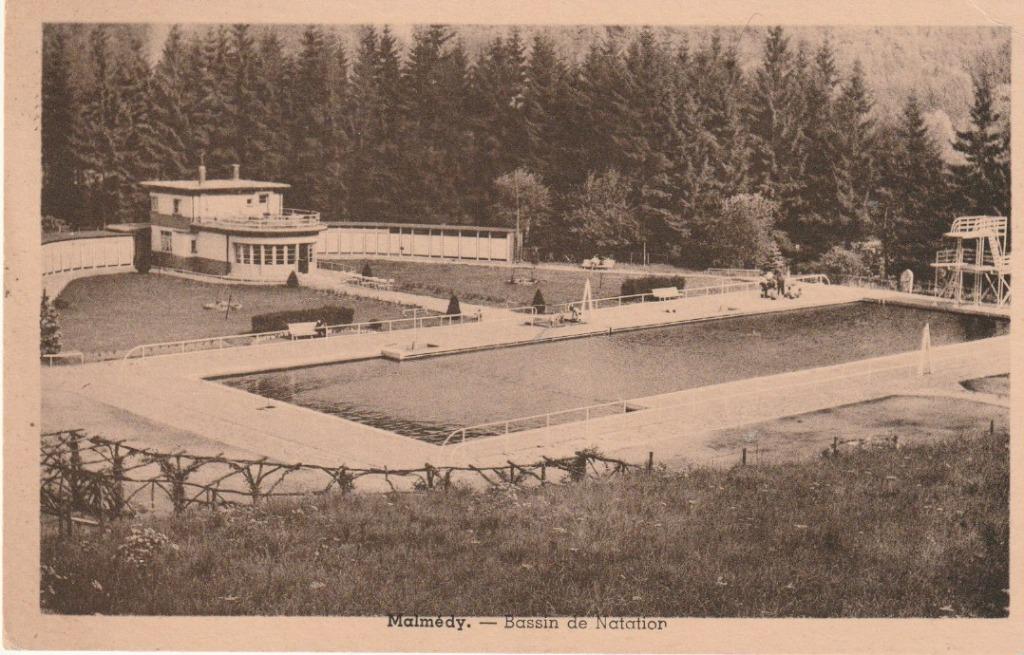 MALMEDY   BASSIN DE NATATION   CARTE POSTALE, Enlèvement ou Envoi, Affranchie, Liège