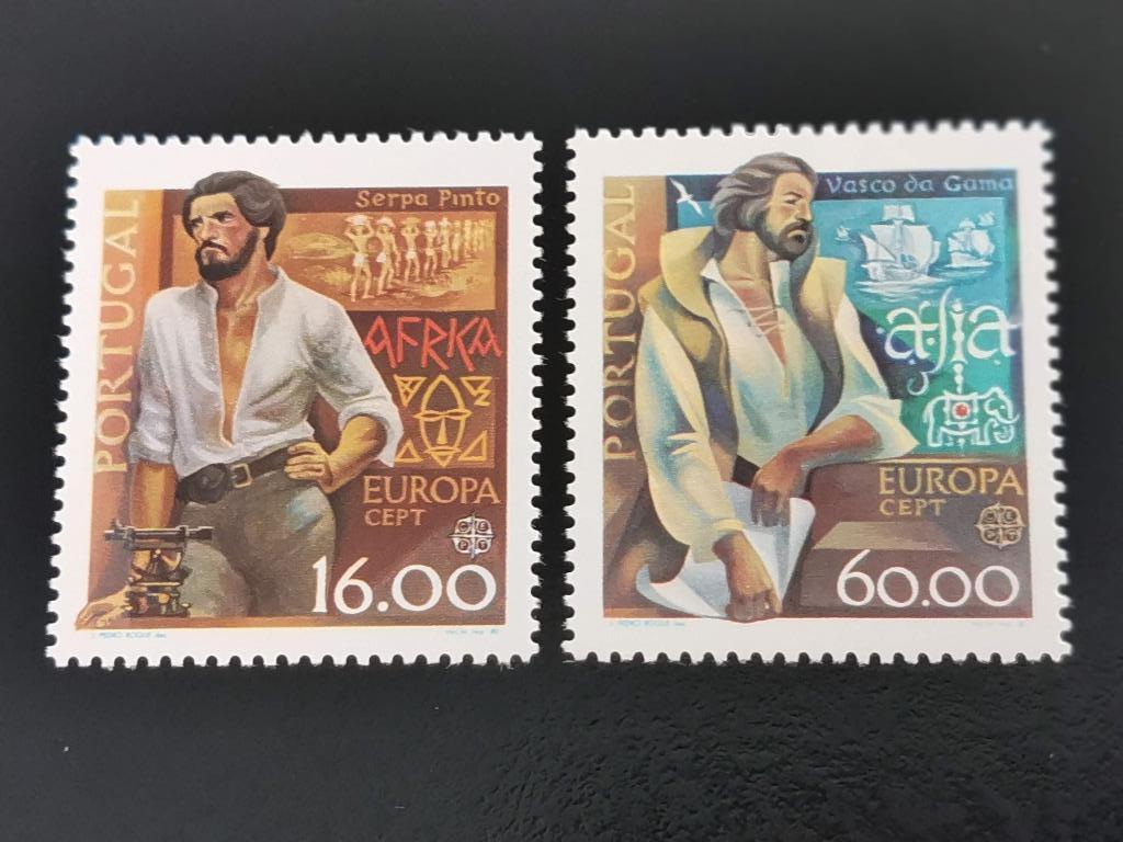 Portugal 1980 - Europa CEPT - personnages célèbres **, Enlèvement ou Envoi, Portugal, Non oblitéré
