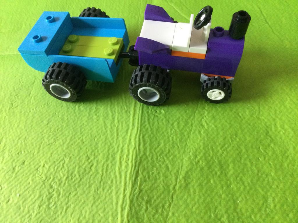 Lego friends tractor, Ophalen of Verzenden, Zo goed als nieuw
