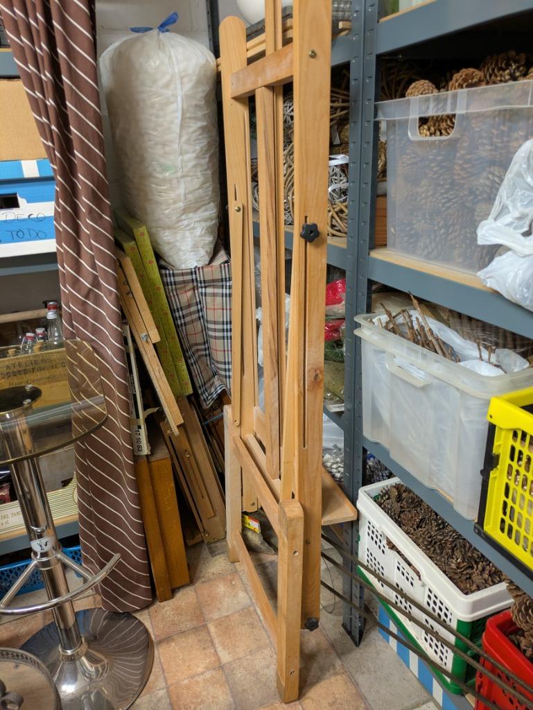 Chevalet droit en bois, Enlèvement, Neuf, Chevalet