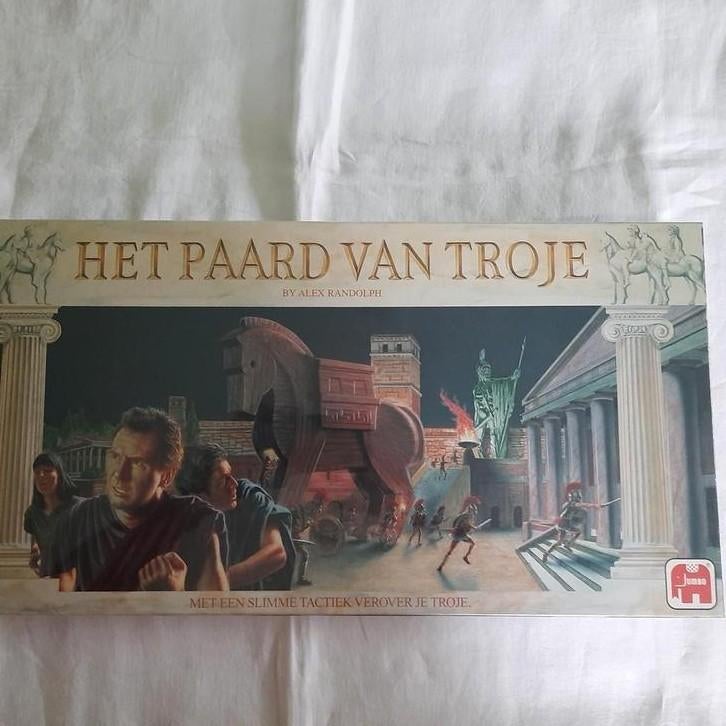HET PAARD VAN TROJE bordspel van JUMBO *NIEUW*VINTAGE*SEALED, Hobby en Vrije tijd, Gezelschapsspellen | Bordspellen, Nieuw, Drie of vier spelers