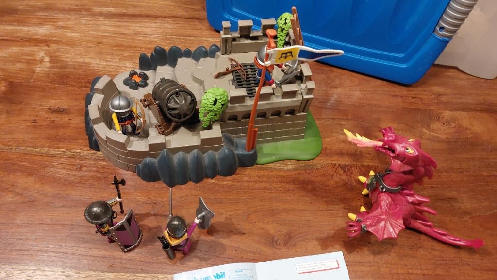 Playmobil drakenkasteel met draak, Kinderen en Baby's, Speelgoed | Playmobil, Ophalen, Zo goed als nieuw