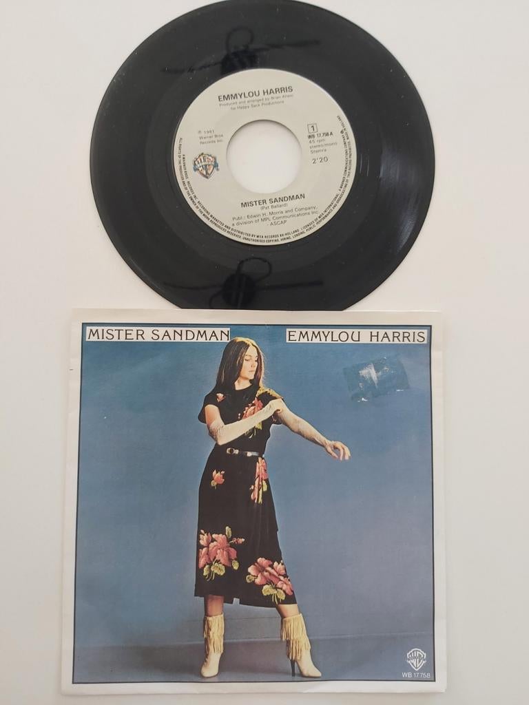 Emmylou Harris - Meneer Sandman, Ophalen of Verzenden, Zo goed als nieuw