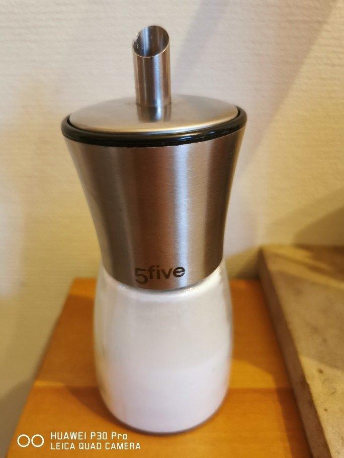 5Five suikerstrooier, Envoi, Comme neuf, Verre, Argent
