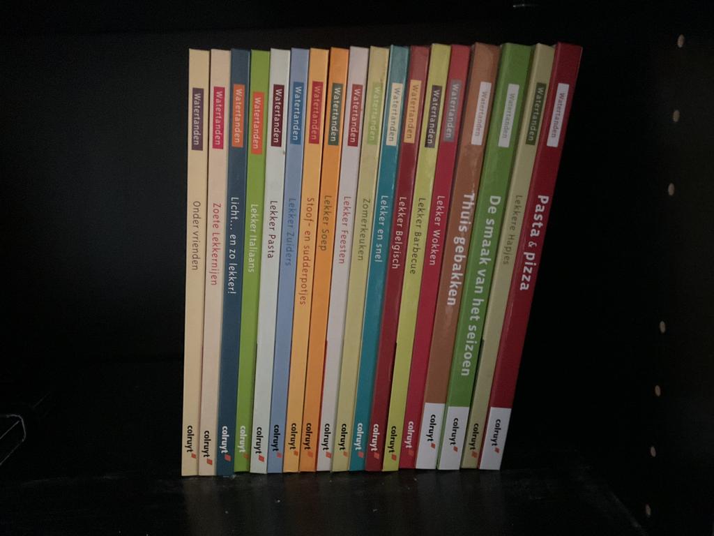 18 kookboeken van de Colruyt, Boeken, Kookboeken, Ophalen, Zo goed als nieuw