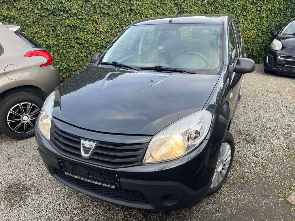 Sandero 1.2i 5drs/AIRCO!!!!!!, Euro 5, Zwart, Elektrische ramen, Zwart