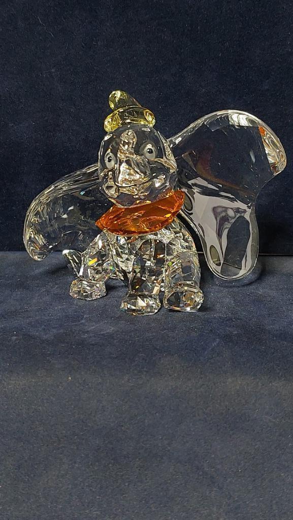 Swarovski Disney Dumbo, Collections, Swarovski, Utilisé, Figurine, Enlèvement