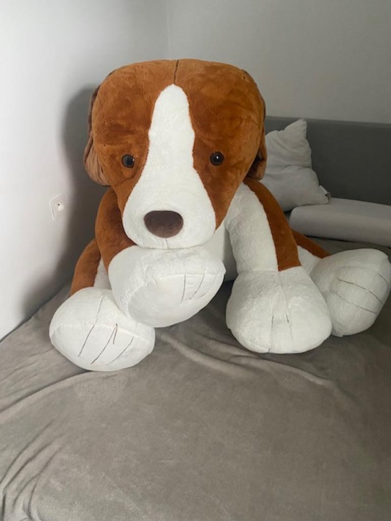 grote pluche hond, Ophalen, Nieuw, Hond