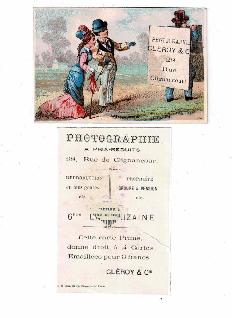 photographie chromée | CLEROY & Cie, Envoi, Comme neuf