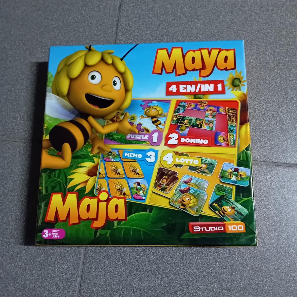 Studio 100 - Maja 4-in-1 speeldoos, Een of twee spelers, Ophalen, Nieuw, Studio 100