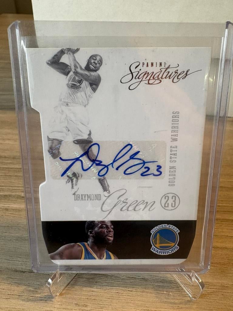 Panini signatures 2012 rc Draymond Green auto Die-cut, Ophalen of Verzenden, Zo goed als nieuw
